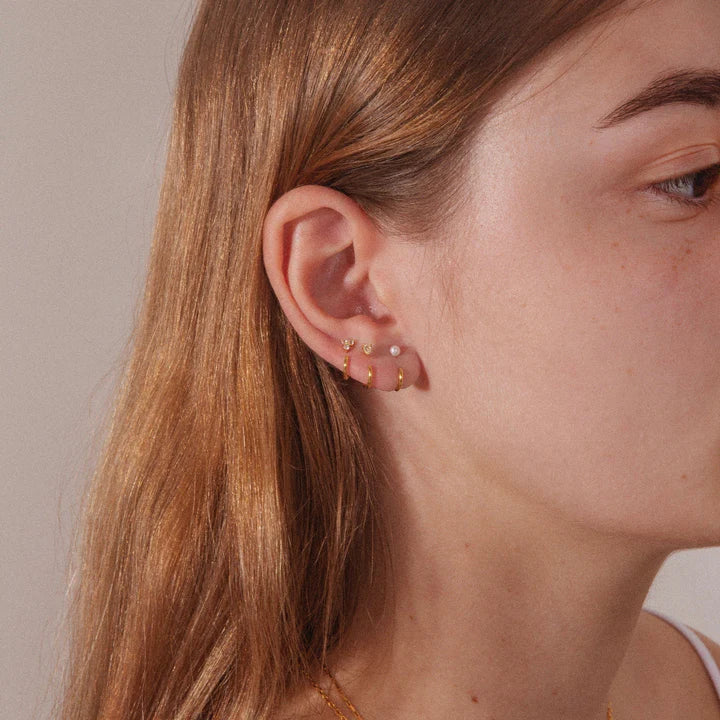 Boucle Léna Perle