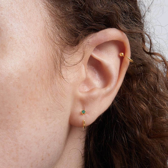 Boucle Élise Émeraude