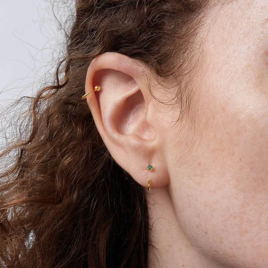 Boucle Élise Émeraude