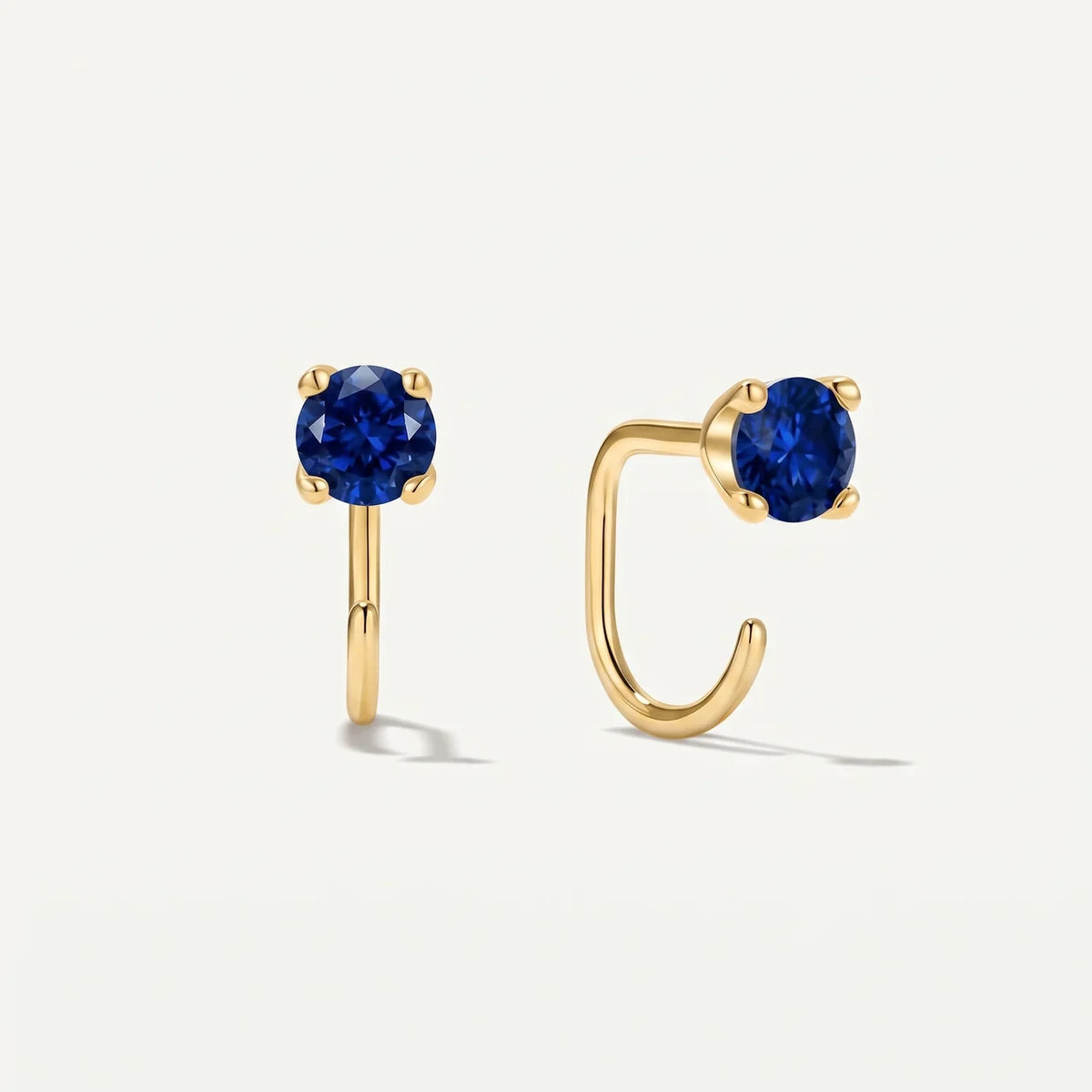 Boucle Élina Saphir