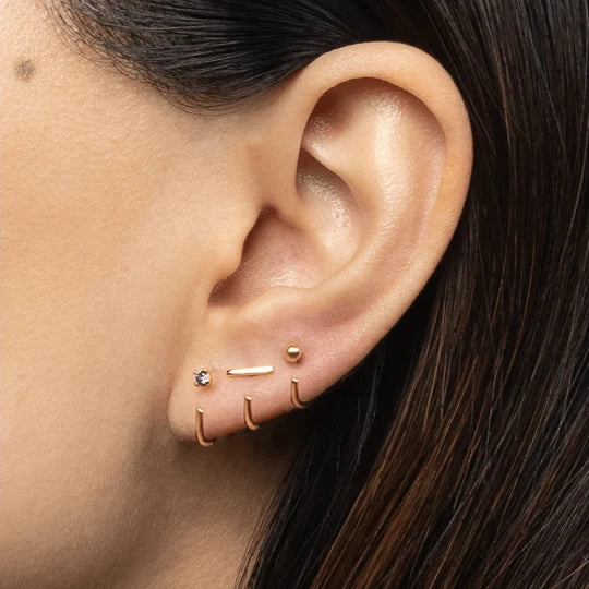 Boucle Élise Améthyste