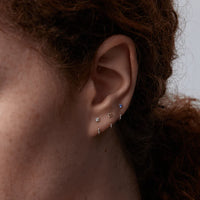 Boucle Élise Saphir