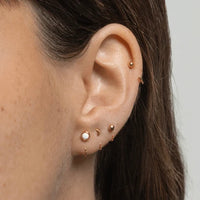 Boucle Luna Opale
