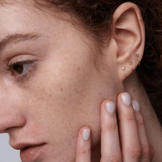 Boucle Élise Rose